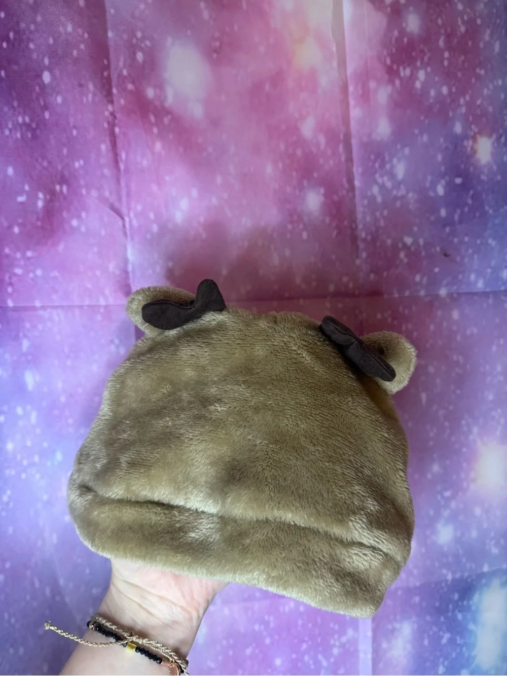 Holiday time reindeer hat size 12 months 🛍